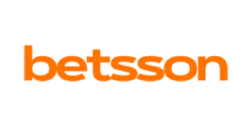 Logo de Betsson, puesto 8 entre las mejores casas de apuestas deportivas de Perú